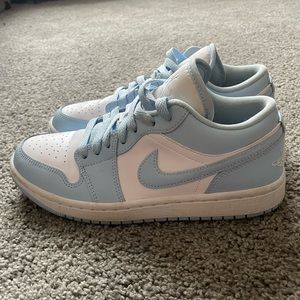 Baby blue Air Jordan 1s